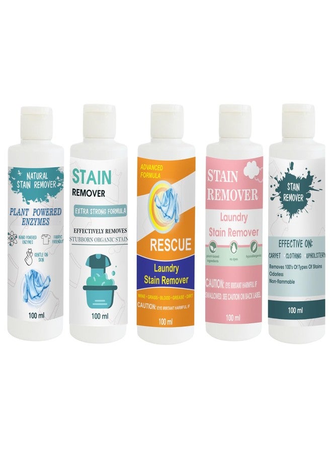 مجموعة مزيلات البقع من توفوس: مزيل بقع القمصان، والدمى، والبرتقالي، والوردي، والسماء | محلول تنظيف متعدد الأسطح للملابس والأقمشة والمفروشات (100 غرام لكل عبوة) - Image 1